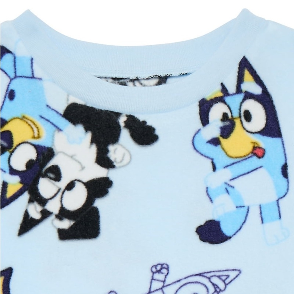 New Disney Bluey fleece pajama set - Picture 2 of 4